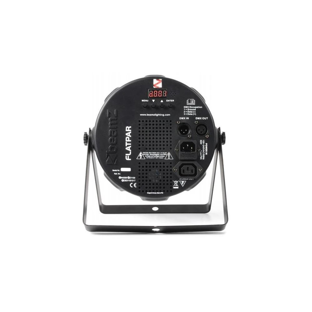 BeamZ FlatPAR 186 X 10mm Projecteur PAR UV LED DMX Beamz 3 BeamZ FlatPAR 186 X 10mm Projecteur PAR UV LED DMX Beamz – Image 3