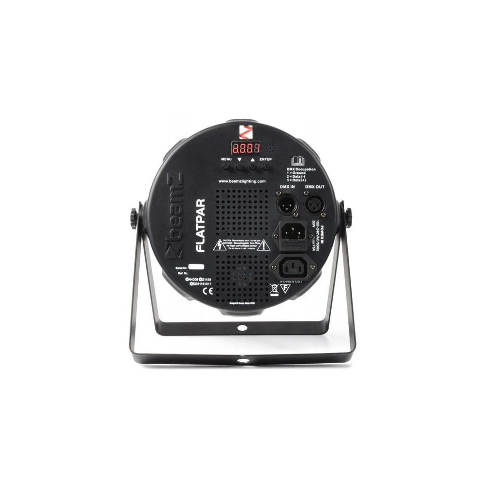 BeamZ FlatPAR 18 X 1W Projecteur PAR RGB LED DMX Infrarouge Beamz 4 BeamZ FlatPAR 18 X 1W Projecteur PAR RGB LED DMX Infrarouge Beamz – Image 4