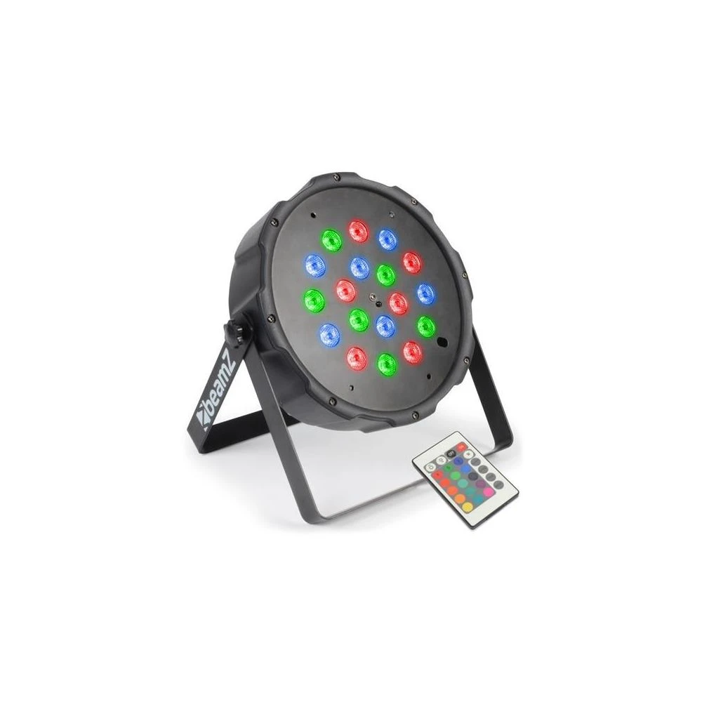 BeamZ FlatPAR 18 X 1W Projecteur PAR RGB LED DMX Infrarouge Beamz 2 BeamZ FlatPAR 18 X 1W Projecteur PAR RGB LED DMX Infrarouge Beamz – Image 2