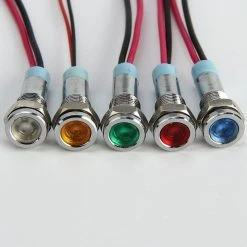 Marque Generique 15x LED Indicateur De Signal Lumineux D'avertissement De Panneau De Bo... -Tanita boutique 15x led indicateur de signal lumineux davertissement de panneau de bord 6v 6mm lampe en metal marine 8738939 22531413 1140x1140