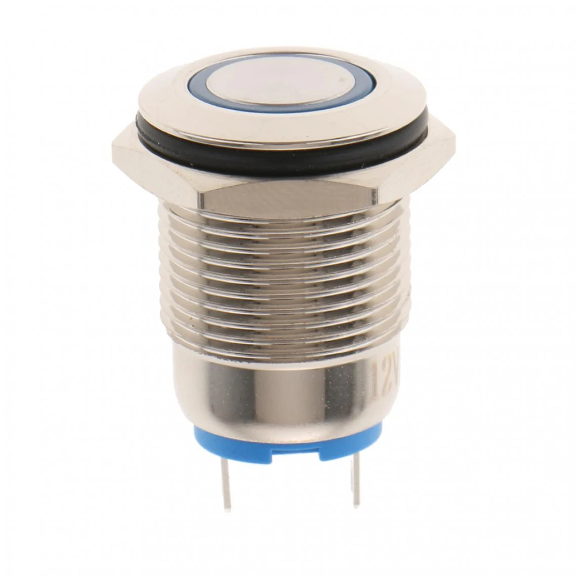 Marque Generique 16mm 12v Ip67 étanche Conduit Indicateur De Métal Bleu Lampe Type B 3 Marque Generique 16mm 12v Ip67 étanche Conduit Indicateur De Métal Bleu Lampe Type B – Image 3