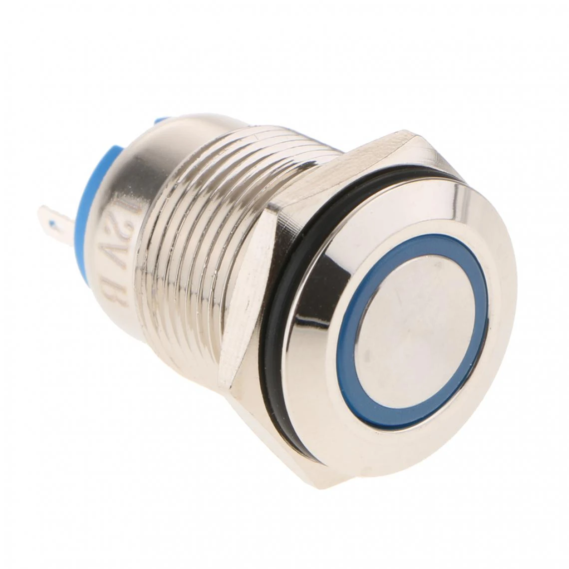 Marque Generique 16mm 12v Ip67 étanche Conduit Indicateur De Métal Bleu Lampe Type B 4 Marque Generique 16mm 12v Ip67 étanche Conduit Indicateur De Métal Bleu Lampe Type B – Image 4