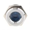 Marque Generique 16mm 12v Ip67 étanche Led Indicateur De Métal Bleu Lampe Type D