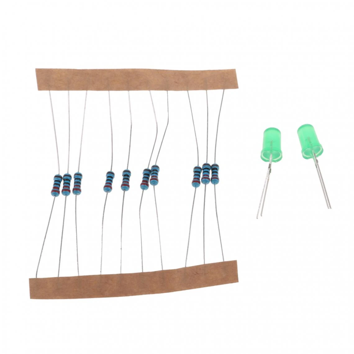 Marque Generique 20 Pièces Lumière LED 5MM 220 Ohm Résistance Pour Raspberry Pi MCU ... 3 Marque Generique 20 Pièces Lumière LED 5MM 220 Ohm Résistance Pour Raspberry Pi MCU ... – Image 3