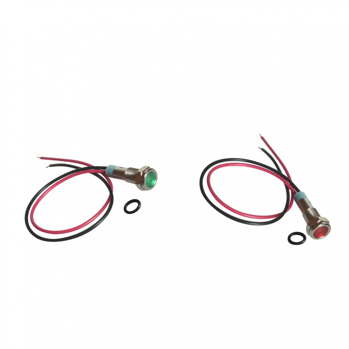 Marque Generique 2x 24V 6mm Signal D'alimentation LED Indicateur Lumineux Métallique P... 1 Marque Generique 2x 24V 6mm Signal D'alimentation LED Indicateur Lumineux Métallique P...