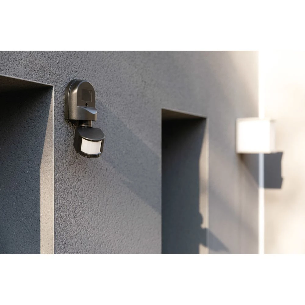 Zenitech Détecteur De Mouvement Noir - IP44 4 Zenitech Détecteur De Mouvement Noir - IP44 – Image 4