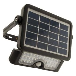 Elexity Projecteur LED 5W Avec Panneau Solaire Et Détecteur Intégrés -Tanita boutique 3545414551375pv3