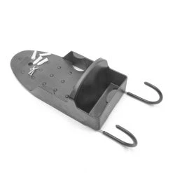 Vhbw Support Mural Pour Fer Et Planche à Repasser Noir - Solide Et Pr...