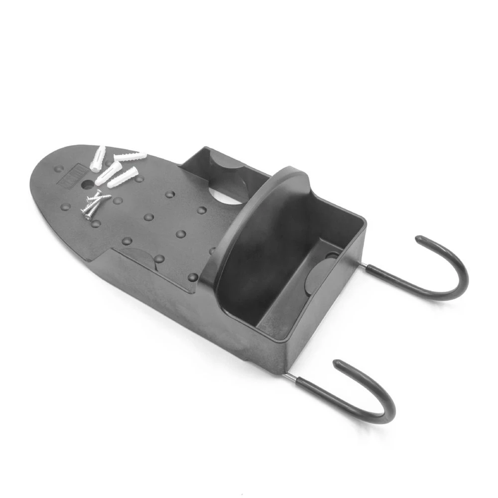 Vhbw Support Mural Pour Fer Et Planche à Repasser Noir - Solide Et Pr... 1 Vhbw Support Mural Pour Fer Et Planche à Repasser Noir - Solide Et Pr...