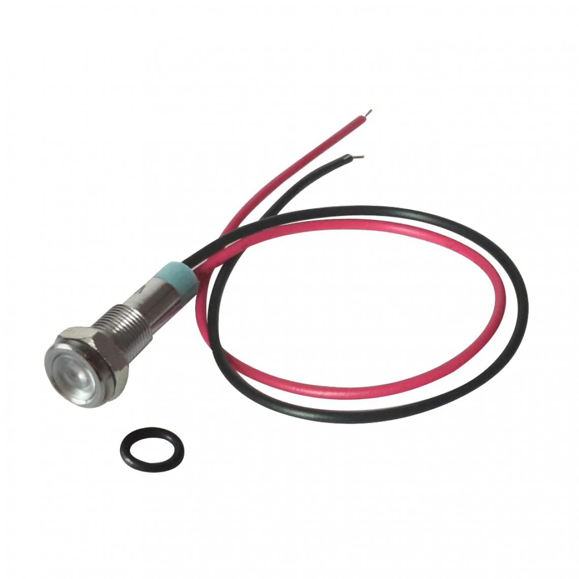 Marque Generique 6mm Led Témoin Lumineux En Métal étanche Signal Pilote Lampe De Tab... 3 Marque Generique 6mm Led Témoin Lumineux En Métal étanche Signal Pilote Lampe De Tab... – Image 3