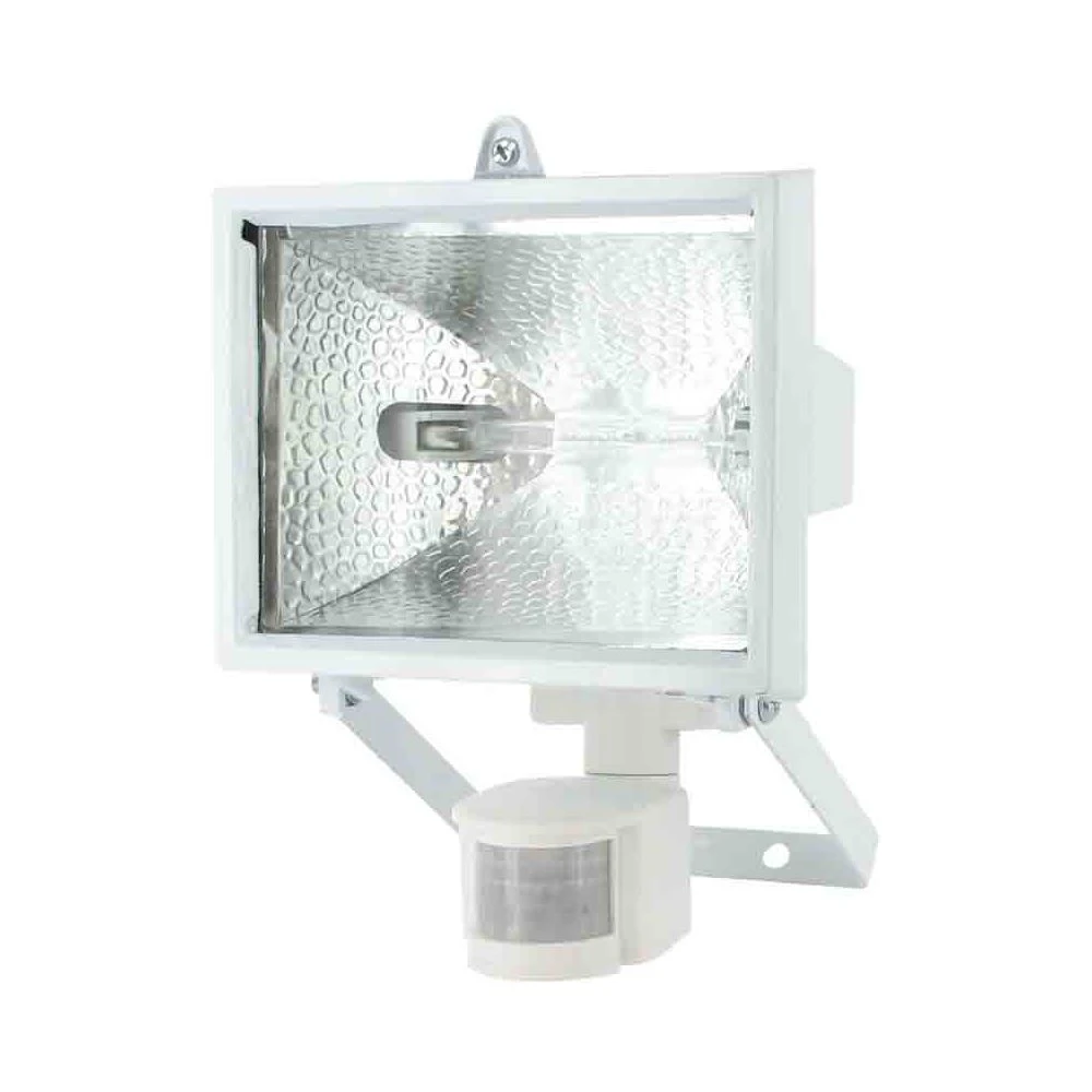 DHOME - Projecteur Halogène Blanc 120 W Avec Détecteur 1 DHOME - Projecteur Halogène Blanc 120 W Avec Détecteur