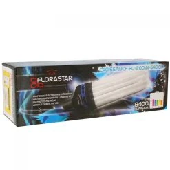 Lampe CFL 200W Croissance 6400K - FLORASTAR -Tanita boutique ampoule cfl croissance 4