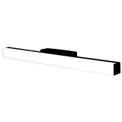 Voltman Applique De Salle De Bain 53 Cm Noire (16W 1280LM 4000K IP44) - Voltma...