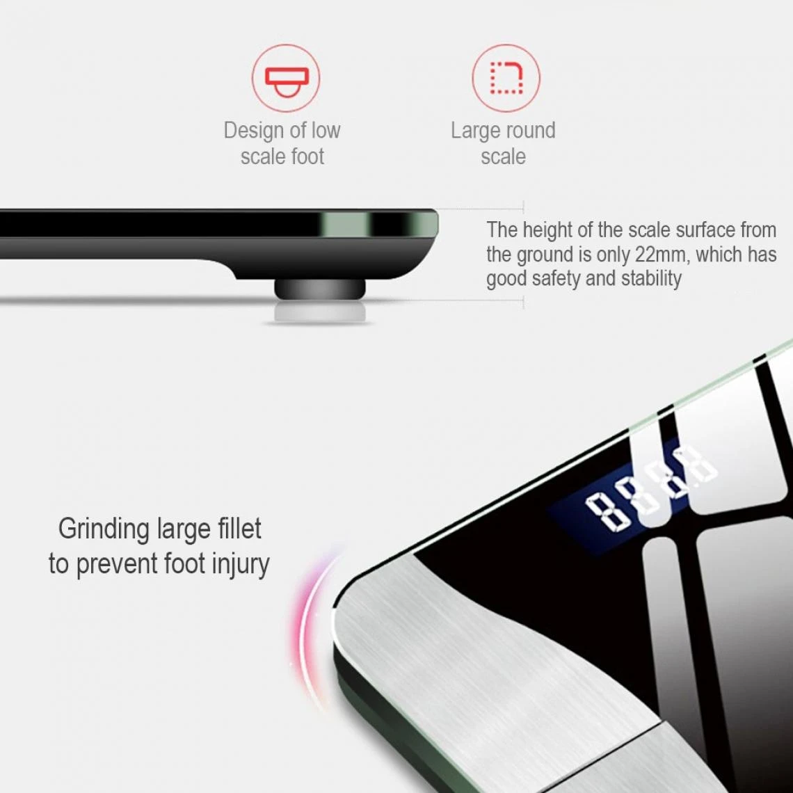 Universal Balance Bluetooth Balance Numérique Intelligente Composition Du Corps... 4 Universal Balance Bluetooth Balance Numérique Intelligente Composition Du Corps... – Image 4