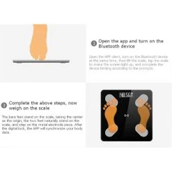 Universal Balance De Graisse Corporelle Balance Bluetooth Accessoires De Salle D... -Tanita boutique balance de graisse corporelle balance bluetooth accessoires de salle de bains mesures menageres balance electronique de poids balance de salle de bains blanc 12876482 34777202 1140x1140
