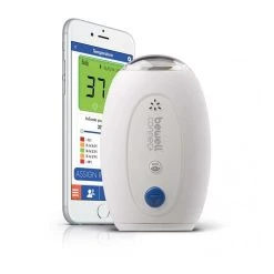 Bewell Connect Thermomètre Connecté MyThermo - BWCX10 - Blanc