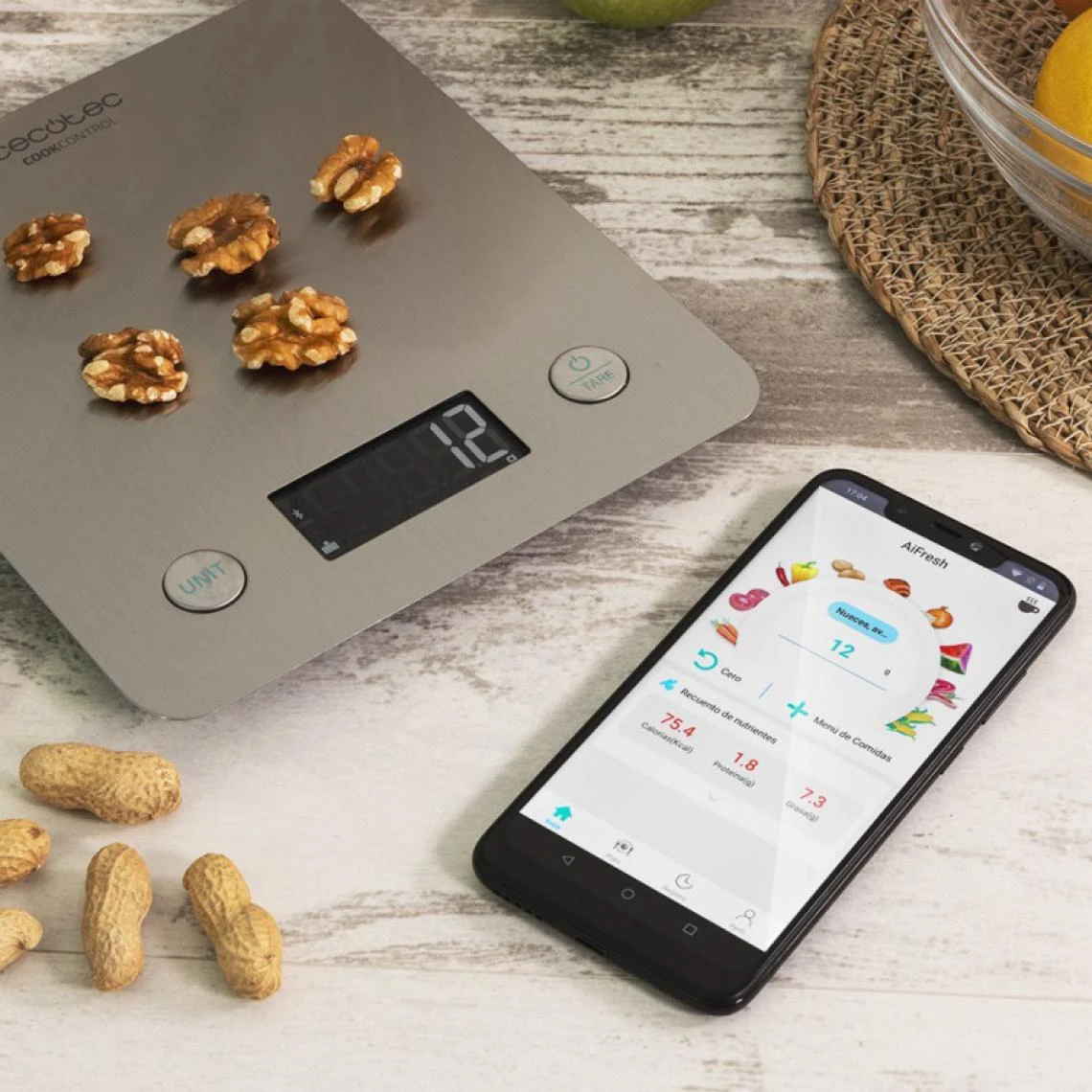 Cecotec, Balance De Cuisine, Cook Control 10000 Connected Avec App, Fi... 3 Cecotec, Balance De Cuisine, Cook Control 10000 Connected Avec App, Fi... – Image 3