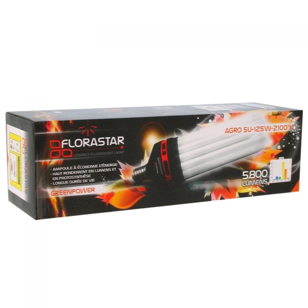 Lampe CFL 125W Floraison 2100K° - FLORASTAR 5 Lampe CFL 125W Floraison 2100K° - FLORASTAR – Image 5