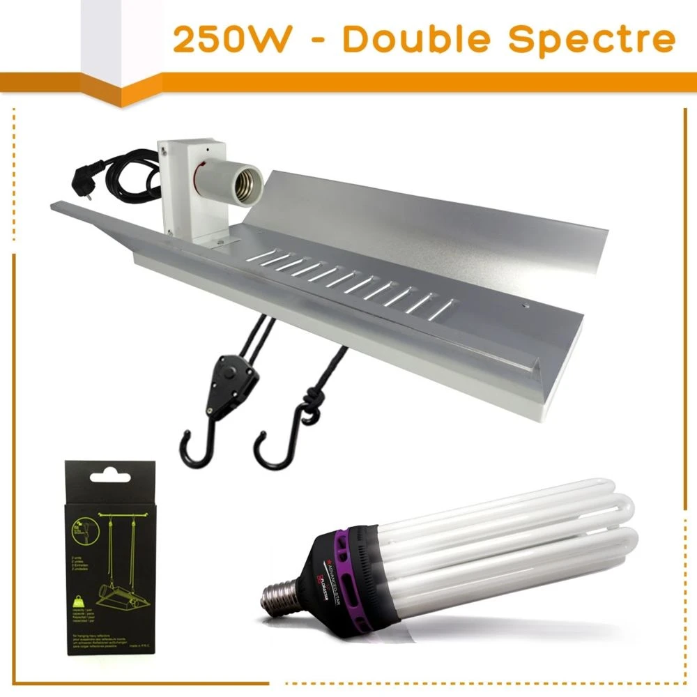 Kit Lampe CFL 250W Dual Spectrum - FLORASTAR 2 Kit Lampe CFL 250W Dual Spectrum - FLORASTAR – Image 2