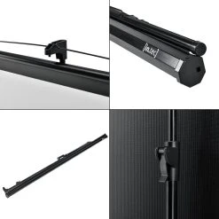 HELLOSHOP26 Écran De Projection Portable Avec Support Trépied Réglable HD 3D Co... -Tanita boutique cran de projection portable avec support trepied reglable hd 3d compatible 113 pouces 203 x 203 cm 030001639 11726688 30908280 1140x1140