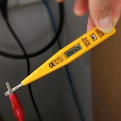 Wewoo Détecteur De Tension Jaune Testeur De De De Circuit De Test De De Cou...