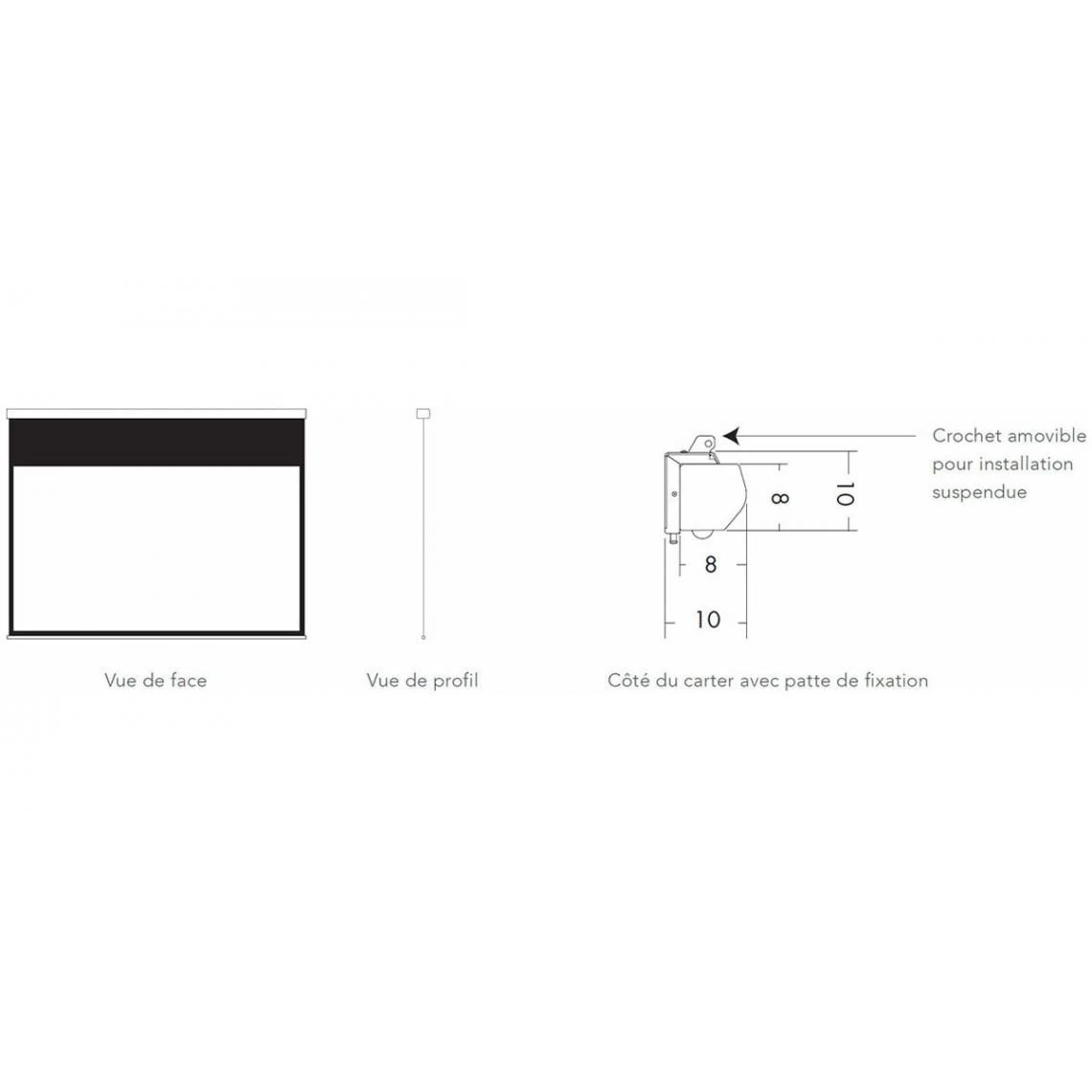 Ecran De Projection Lumene CAPITOL HD 170C 3 Ecran De Projection Lumene CAPITOL HD 170C – Image 3