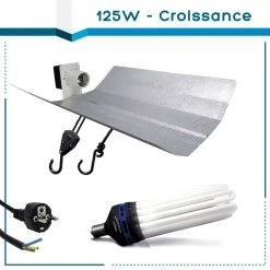 Kit Lampe CFL 125W Croissance - FLORASTAR -Tanita boutique kit cfl 125 w croissance 2