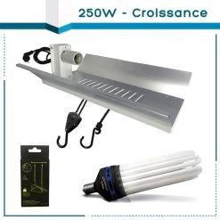 Kit Lampe CFL 250W Croissance - FLORASTAR -Tanita boutique kit cfl croissance 250w florastar 2