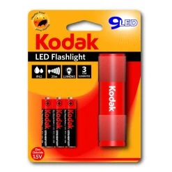 KODAK - Lampe 9 LED - Rouge - 3 Piles AAA/LR03 Incluses-ROUGE-