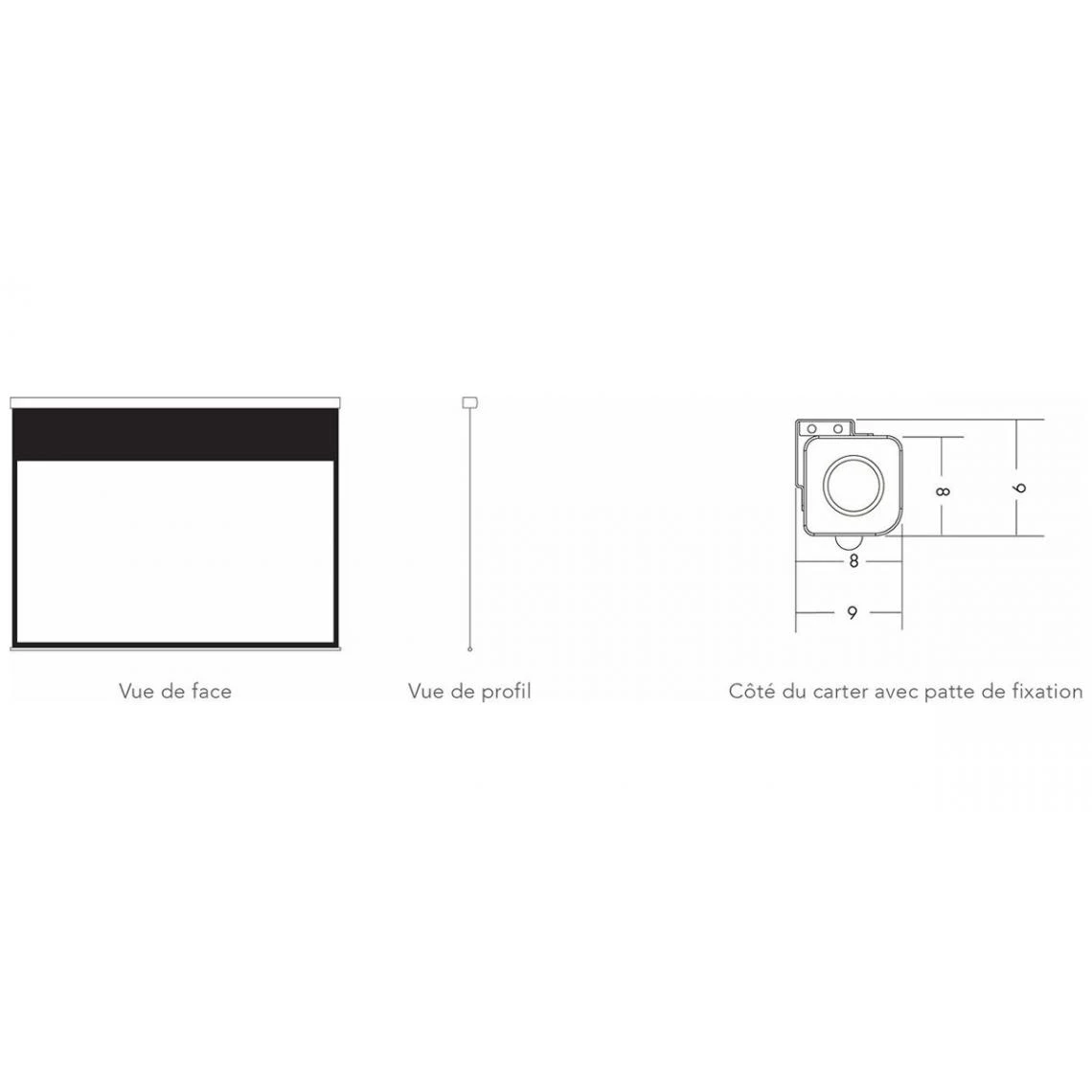 Lumene Plazza HD 170C - Écran De Projection Manuel 16/9 De 96 X 171 C... 2 Lumene Plazza HD 170C - Écran De Projection Manuel 16/9 De 96 X 171 C... – Image 2