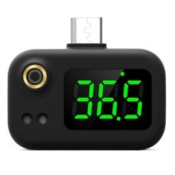 Justgreenbox Mini Thermomètre Infrarouge Intelligent Portatif Sans Contact Avec T?...