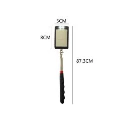 Wewoo Miroir D'inspection De Travail La Lumière LED Prolongeant Vue D'angle... -Tanita boutique miroir d inspection de travail de la lumiere de led prolongeant la vue d angle de chassis de voiture automobile outil de detecti 4