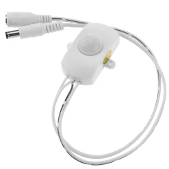 BeMatik Détecteur De Mouvement Infrarouge 5 X 4 X 2,2 Cm DC Blanc -Tanita boutique ng08400 03