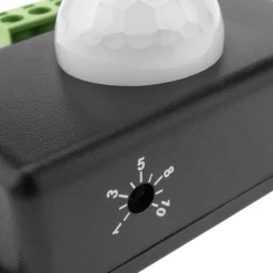 BeMatik Détecteur De Mouvement Infrarouge 7,6 X 4,5 X 3,3 Cm DC Noir -Tanita boutique ng08500 04