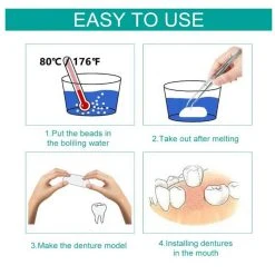 Marque Generique Outil De Réparation Temporaire De Dent De Prothèse Moulable De Placa... -Tanita boutique outil de reparation temporaire de dent de prothese moulable de placage de dents de perles thermiques 5g 8613941 22022315 1140x1140