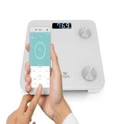 Senya Pèse Personne Impédancemètre Blanc, Balance Connectée Bluetooth -Tanita boutique pese personne impedancemetre blanc balance connectee bl 10142084 6946 1140x1140