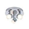 Voltman Plafonnier 3 Spots Spécial Salle De Bain IP44 (15 Watts 1050 LM 3000K...