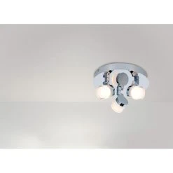 Voltman Plafonnier 3 Spots Spécial Salle De Bain IP44 (15 Watts 1050 LM 3000K... -Tanita boutique plafonnier 3 spots special salle de bain ip44 15 watts 1050 lm 3000k chrome voltman 10690352 27838584 1140x1140