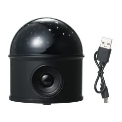 Justgreenbox Projecteur à LED Ball Light Player BT Music Speaker Player 360 ° Rot... -Tanita boutique projecteur a led ball light player bt music speaker player 360 rotation black starry 10460568 27082540 1140x1140