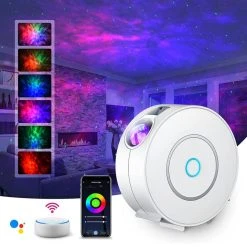 Zmao Projecteur D'étoiles Et De Ciel étoilé, Lampe LED Colorée, Compati... -Tanita boutique projecteur detoiles et de ciel etoile lampe led coloree compatible avec lapplication tuya smart life alexa et google home 13508112 37003426 1140x1140