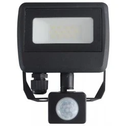 Dio Projecteur étanche IP 65 (10W - 800 Lm)- Noir