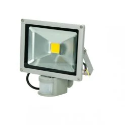 ECD GERMANY Projecteur LED 20W Blanc Froid 6000K IP65 240V Spot Extérieur Avec D?...