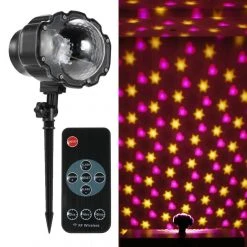 Justgreenbox Projecteur LED Animé De Lumières De Projection - T6112211969978