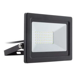 Elexity Projecteur LED Mural étanche IP65 2400 Lumens 30W Noir