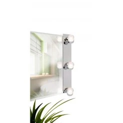Voltman Réglette 3 Spots Spécial Salle De Bain IP44 (13,5W 1050LM 3000K) Chr... -Tanita boutique reglette 3 spots special salle de bain ip44 135w 1050lm 3000k chrome voltman 10690442 27838798 1140x1140