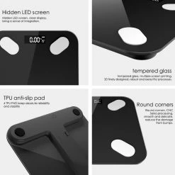 Universal Taille Du Corps Poids Santé Balance De Sol De Salle De Bains Balance ... -Tanita boutique taille du corps poids sante balance de sol de salle de bains balance numerique sans fil intelligente mesure de haute precision analyseur de composition du corps 12915032 34936860 1140x1140