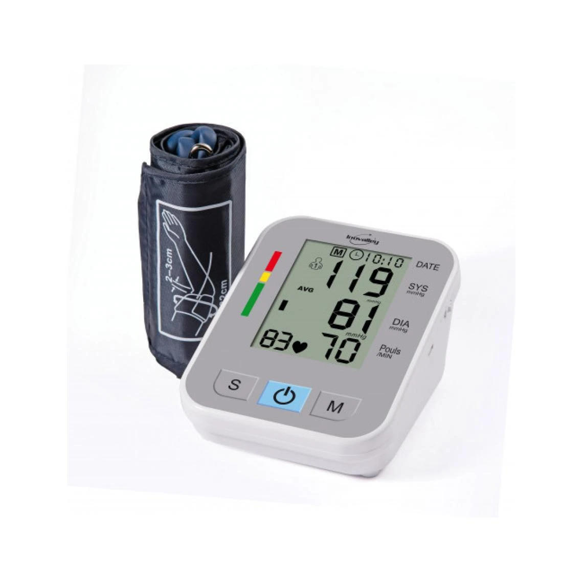 Tensiomètre électronique Brassard Parlant INOVALLEY 3 Tensiomètre électronique Brassard Parlant INOVALLEY – Image 3