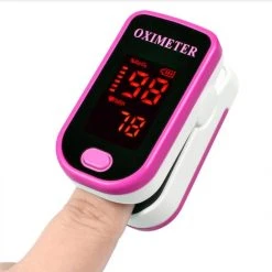 Wewoo Tensiomètre Magenta Doigt Pulse Oximete LED HD Affichage Portable Oxy...