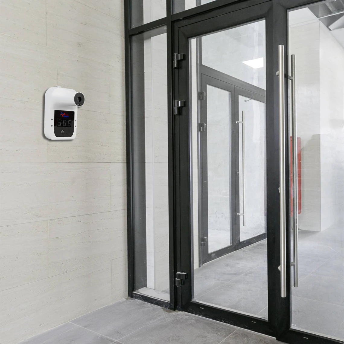 Promedix Thermomètre Infrarouge Sans Contact , Test De Température Corporelle... 2 Promedix Thermomètre Infrarouge Sans Contact , Test De Température Corporelle... – Image 2