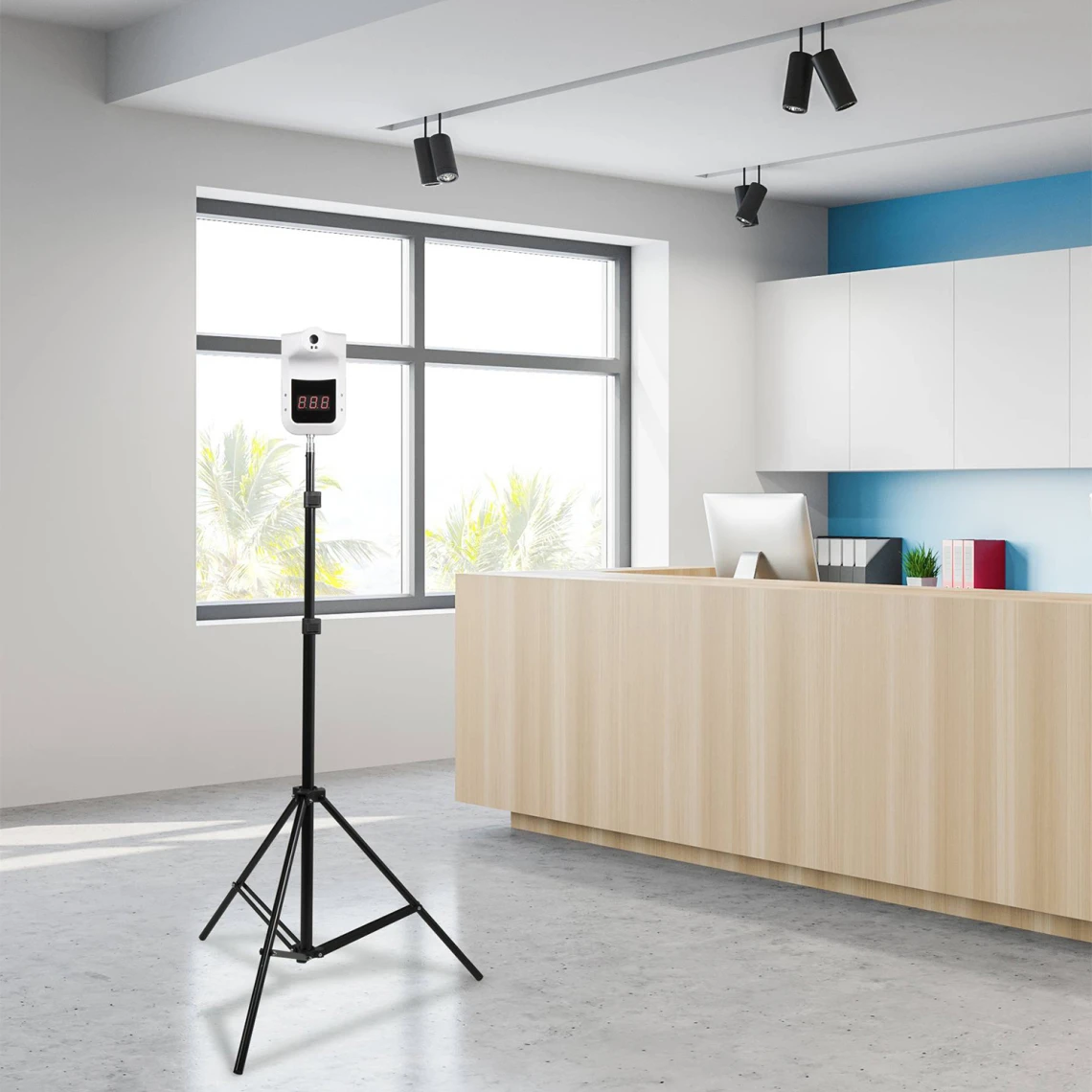 Promedix Thermomètre Infrarouge Sans Contact , Test De Température Corporelle... 3 Promedix Thermomètre Infrarouge Sans Contact , Test De Température Corporelle... – Image 3